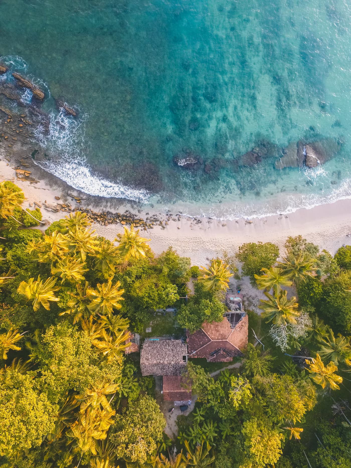 Beautiful beach scene